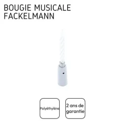 Store RETIF Bougie Anniversaire Musicale Fackelmann