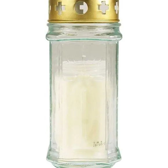 Online RETIF Bougie Fun Raire 7,5Cm 17Cm Blanc En Verre Bougie L'Int Rieur Par 10