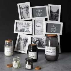 Outlet RETIF Bougie Parfum E Avec M Che En Bois Senteur Fleur De Coton 12Cm