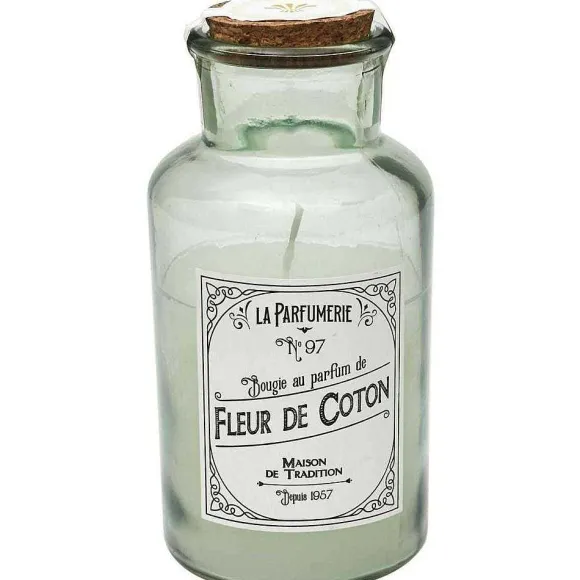 Cheap RETIF Bougies Parfum Es Maison Traditionnelle Senteur Fleur De Coton Et Musc Blanc (Lo