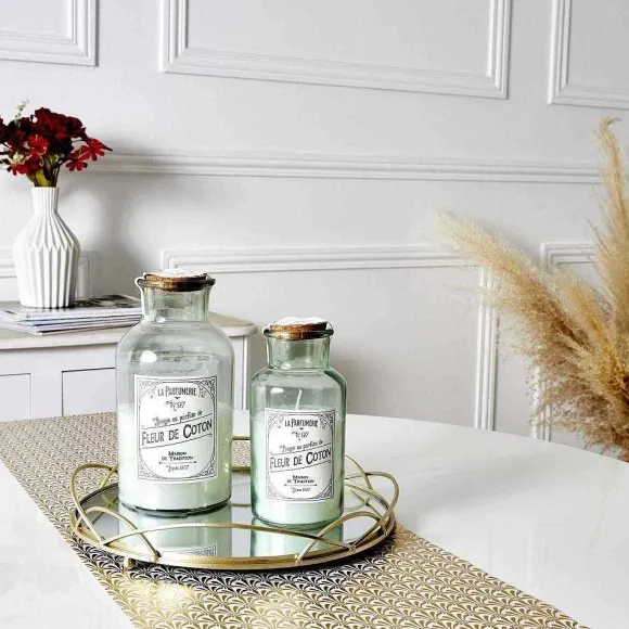 Cheap RETIF Bougies Parfum Es Maison Traditionnelle Senteur Fleur De Coton Et Musc Blanc (Lo