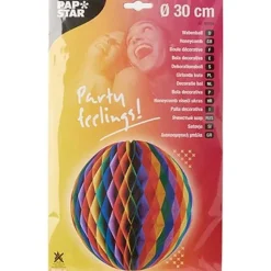 Best Sale RETIF Boule D Corative 30Cm 'Rainbow' Ininflammable Par 10