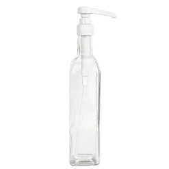 Fashion RETIF Bouteille Avec Pompe Pour Sauce Verre 500 Ml 6X29,7Cm - Par 24