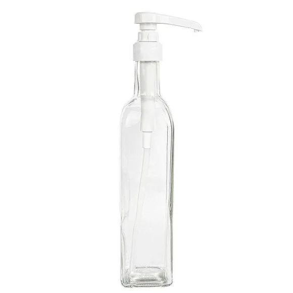 Fashion RETIF Bouteille Avec Pompe Pour Sauce Verre 500 Ml 6X29,7Cm - Par 24