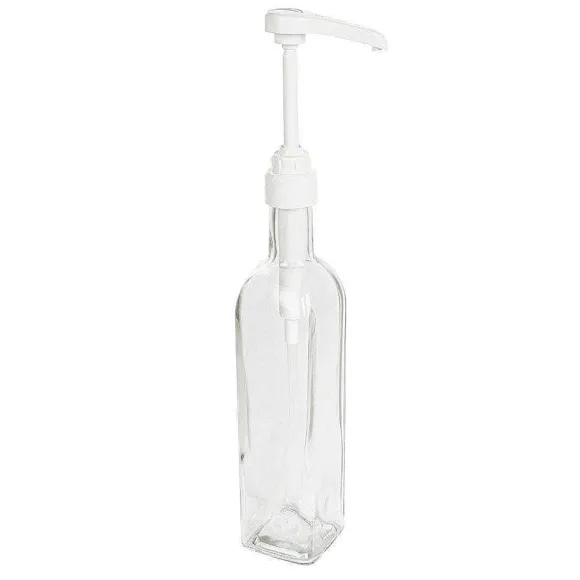Fashion RETIF Bouteille Avec Pompe Pour Sauce Verre 500 Ml 6X29,7Cm - Par 24