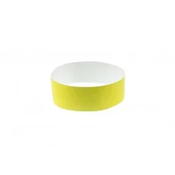 Online RETIF Bracelets 19Mm Papier Ind Chirable Tyvek - Jaune - Lot De 100