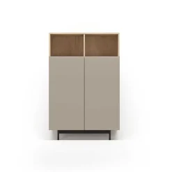 Best Sale RETIF Buffet M Lamine Ch Ne Clair-Taupe Printed 140X90X34Cm