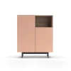 Shop RETIF Buffet M Lamine Noyer-Rose Printed 110X90X34Cm