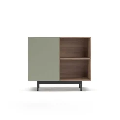 Best RETIF Buffet M Lamine Noyer-Vert Printed 78X90X34Cm