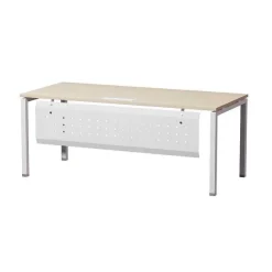 Flash Sale RETIF Bureau Droit Mt7 El Gance Avec Pi Tement Droit En 180X80Cm H Tre/Blanc