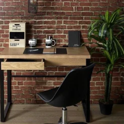 Best Sale RETIF Bureau Industriel En Bois Et M Tal Avec Tiroir
