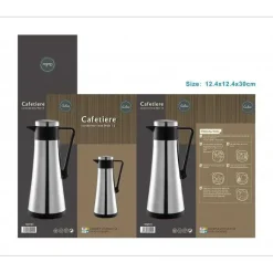 Best RETIF Cafetiere Isotherme Inox Et Noir 1L