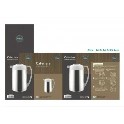 Sale RETIF Cafetiere Isotherme Inox Et Gris 1L