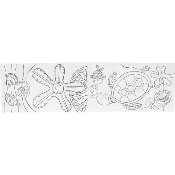 Best Sale RETIF Cahier De Coloriages Fond Marin 12,5X22Cm - Par 100