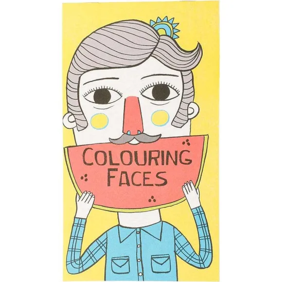 Best RETIF Cahier De Coloriages Visages 12,5X22Cm - Par 100
