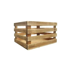 Sale RETIF Caisse En Bois 4 Lattes Bois Vieilli