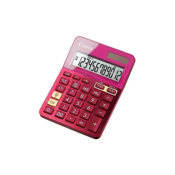 Fashion RETIF Calculatrice 12 Chiffres Ls-123K Rose M Tallique