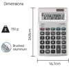 New RETIF Calculatrice Bureau Ac-230 T - 12 Chiffres