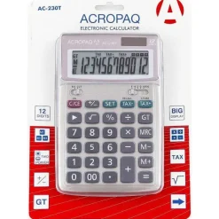 New RETIF Calculatrice Bureau Ac-230 T - 12 Chiffres
