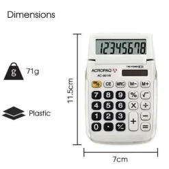 Best Sale RETIF Calculatrice De Poche Ac-901 - 8 Chiffres