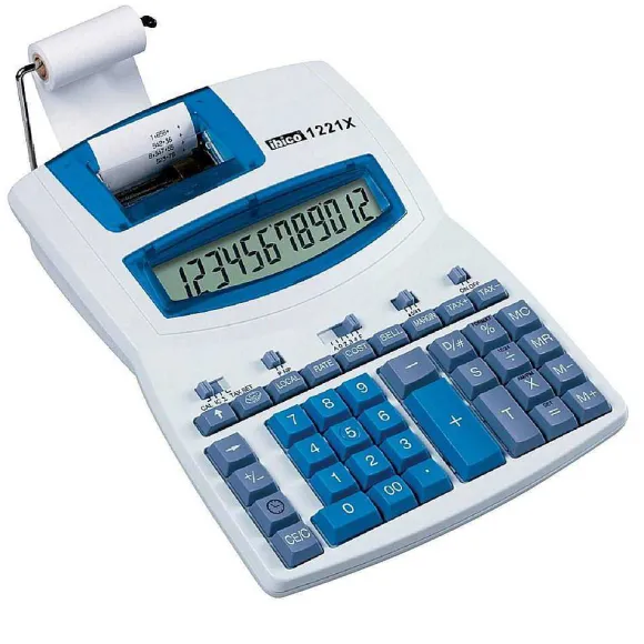 Best Sale RETIF Calculatrice Imprimante Ibico 1221X - 12 Chiffres