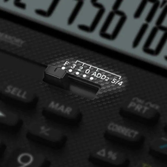 New RETIF Calculatrice Imprimante Portable Bureau 12 Chiffres Hr-150 Rce Noire