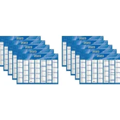 Outlet RETIF Calendrier De Banque 2024 2 Faces Bleu