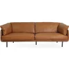 New RETIF Canap En Cuir 3/4 Places Camel