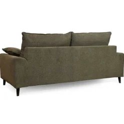 New RETIF Canap En Tissu Chin 3 Places Vert Kaki