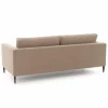 Fashion RETIF Canap En Tissu Chin 3 Places Beige