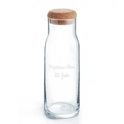 Store RETIF Carafe Avec Bouchon En Li Ge 1L Personnalis E 8,5X8,5X27Cm Par 12