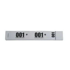 Discount RETIF Carnet De 50 Tickets Vestiaires Num Rot S 3 Volets Ft 20X3Cm Blancx20