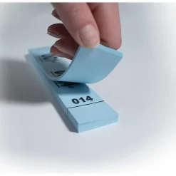 Discount RETIF Carnet De 50 Tickets Vestiaires Num Rot S 3 Volets Ft 20X3Cm Bleux20