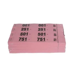Fashion RETIF Carnet De 50 Tickets Vestiaires Num Rot S 3 Volets Ft 20X3Cm Rosex20