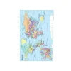 New RETIF Carte Du Monde Format A5