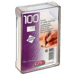 Shop RETIF Cartes De Visites 250G 82X128Mm - Par 100