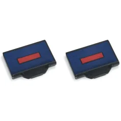 Clearance RETIF Cassette Encreur De Rechange Pour Tampon 6/56/2 Bicolore Bleu Rouge