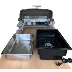 Store RETIF Chafing Dish Gn 1/1 Couvercle Roll-Top Elite