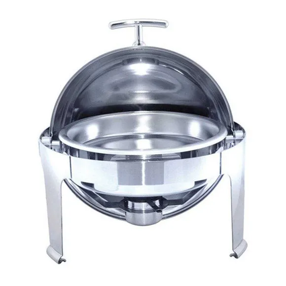 Store RETIF Chafing Dish Rond En Inox 6 Litres 48X47Cm