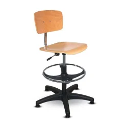 Sale RETIF Chaise Bois R Glable En Hauteur Avec Repose-Pieds