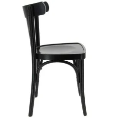 Fashion RETIF Chaise D'Int Rieur New Orl Ans En Bois Finition Noire - Par 2