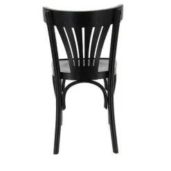 Fashion RETIF Chaise D'Int Rieur New Orl Ans En Bois Finition Noire - Par 2