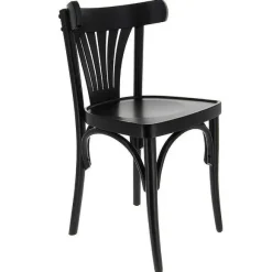 Fashion RETIF Chaise D'Int Rieur New Orl Ans En Bois Finition Noire - Par 2