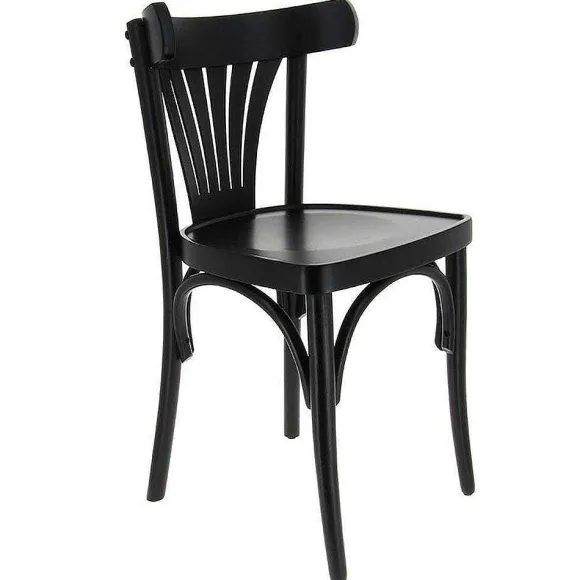 Fashion RETIF Chaise D'Int Rieur New Orl Ans En Bois Finition Noire - Par 2