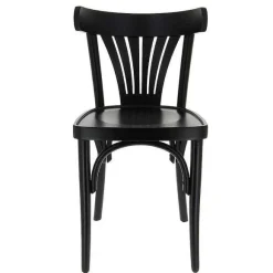 Fashion RETIF Chaise D'Int Rieur New Orl Ans En Bois Finition Noire - Par 2