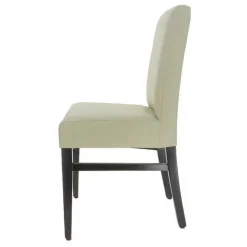 Cheap RETIF Chaise D'Int Rieur S Ville En Bois Tapiss E D'Un Simili Cuir Beige - Par 2