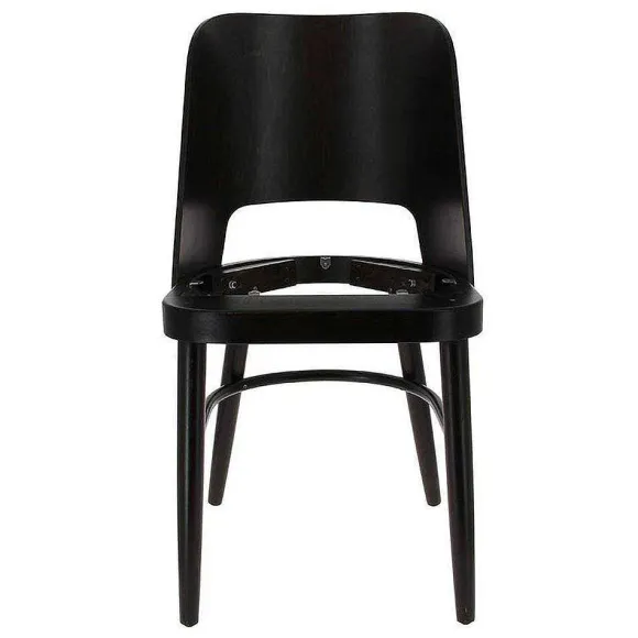 Fashion RETIF Chaise D'Int Rieur Structure Bois Colis E Finition Weng - Par 2
