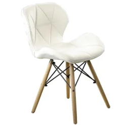 Flash Sale RETIF Chaise Eiffel Beige Matelass E (54,5 X 53 X 71 - Hauteur De L'Assise 45,5 Cm)