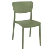 Sale RETIF Chaise Empilable D'Ext Rieur En Polypropyl Ne Lucy Coloris Vert Olive