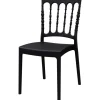 Discount RETIF Chaise Empilable Gamme 'Napoleon' Noire